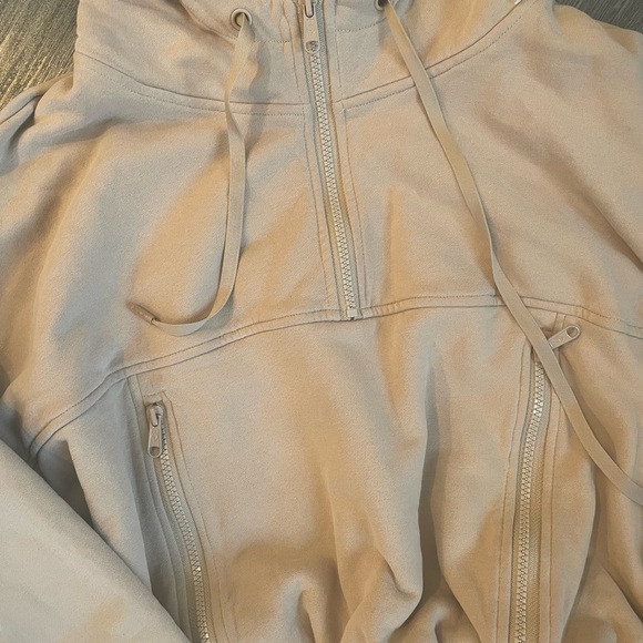 POPFLEX HALF ZIP WARM UP HOODIE SOLD OUT SIZE MED - Picture 4 of 5